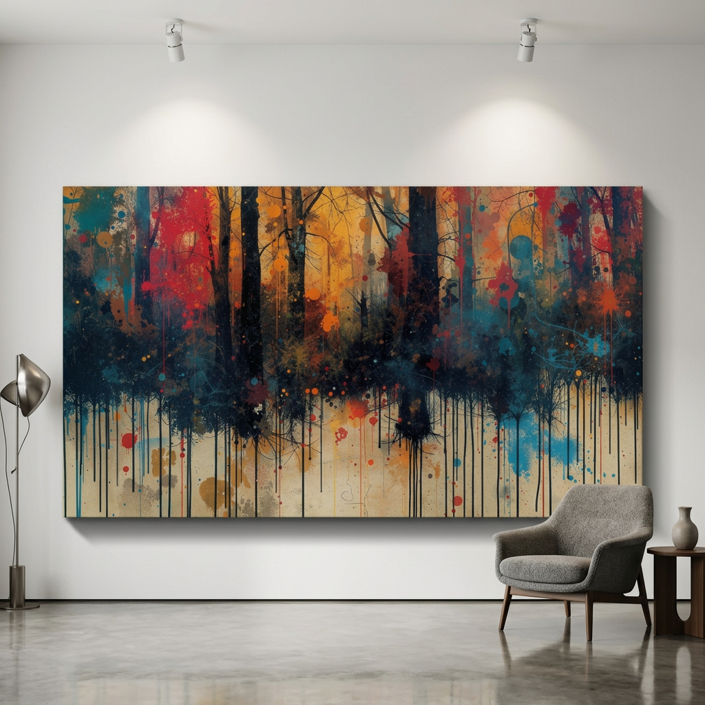 Bloom & Mist collection — soft botanical abstract art