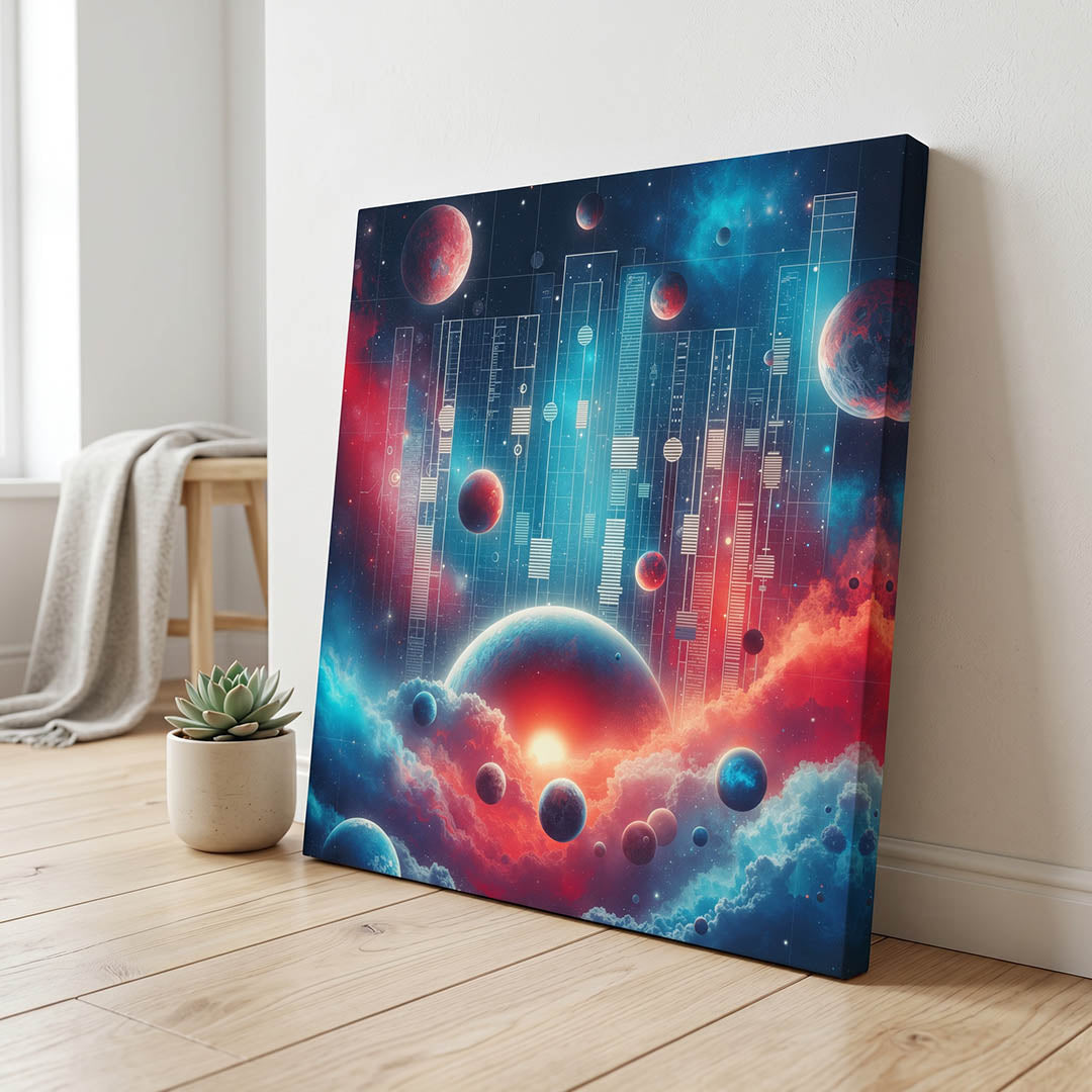 Cosmic collection — space and celestial inspired abstract art