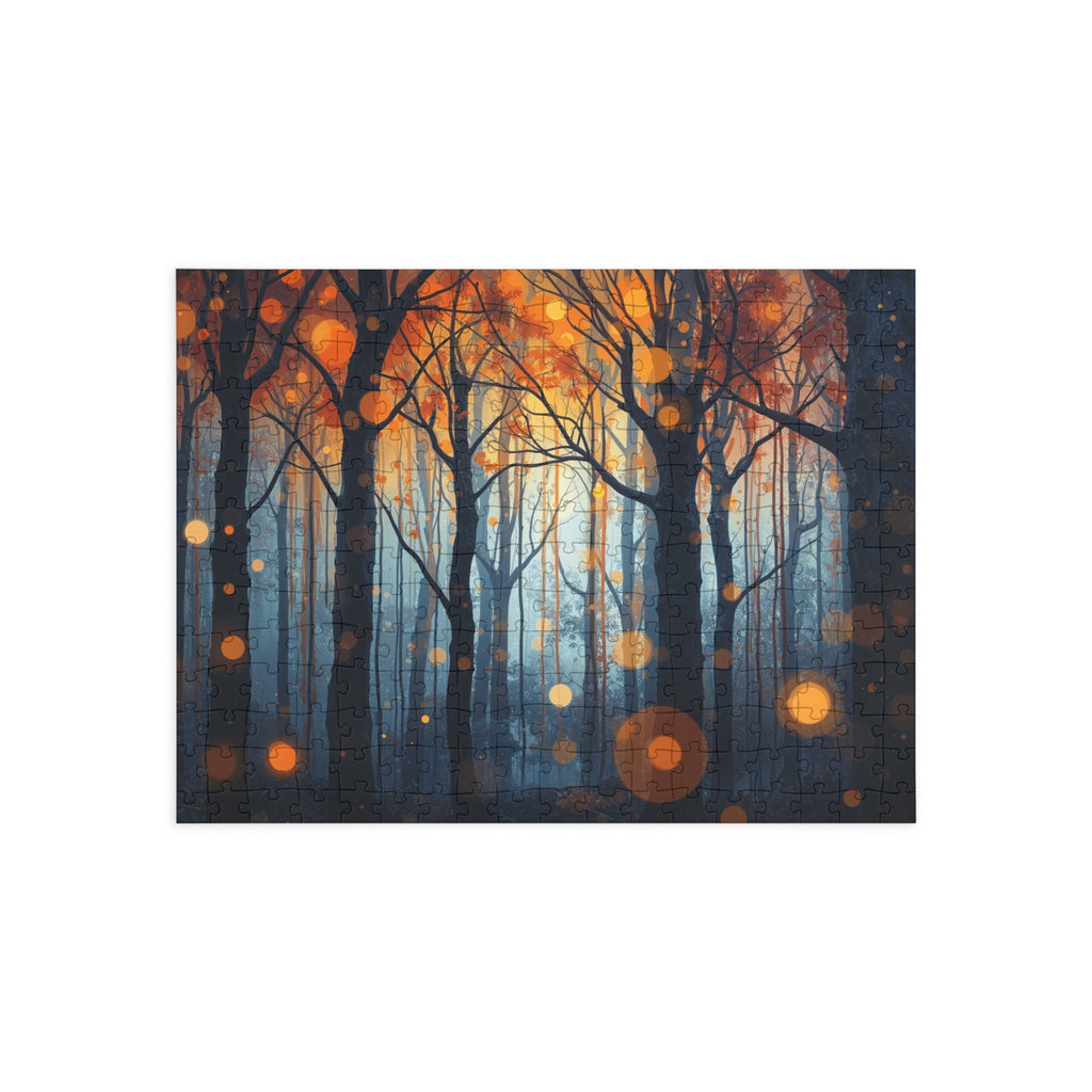 GLOW FOREST — 500-Piece Forest Lights Art Puzzle