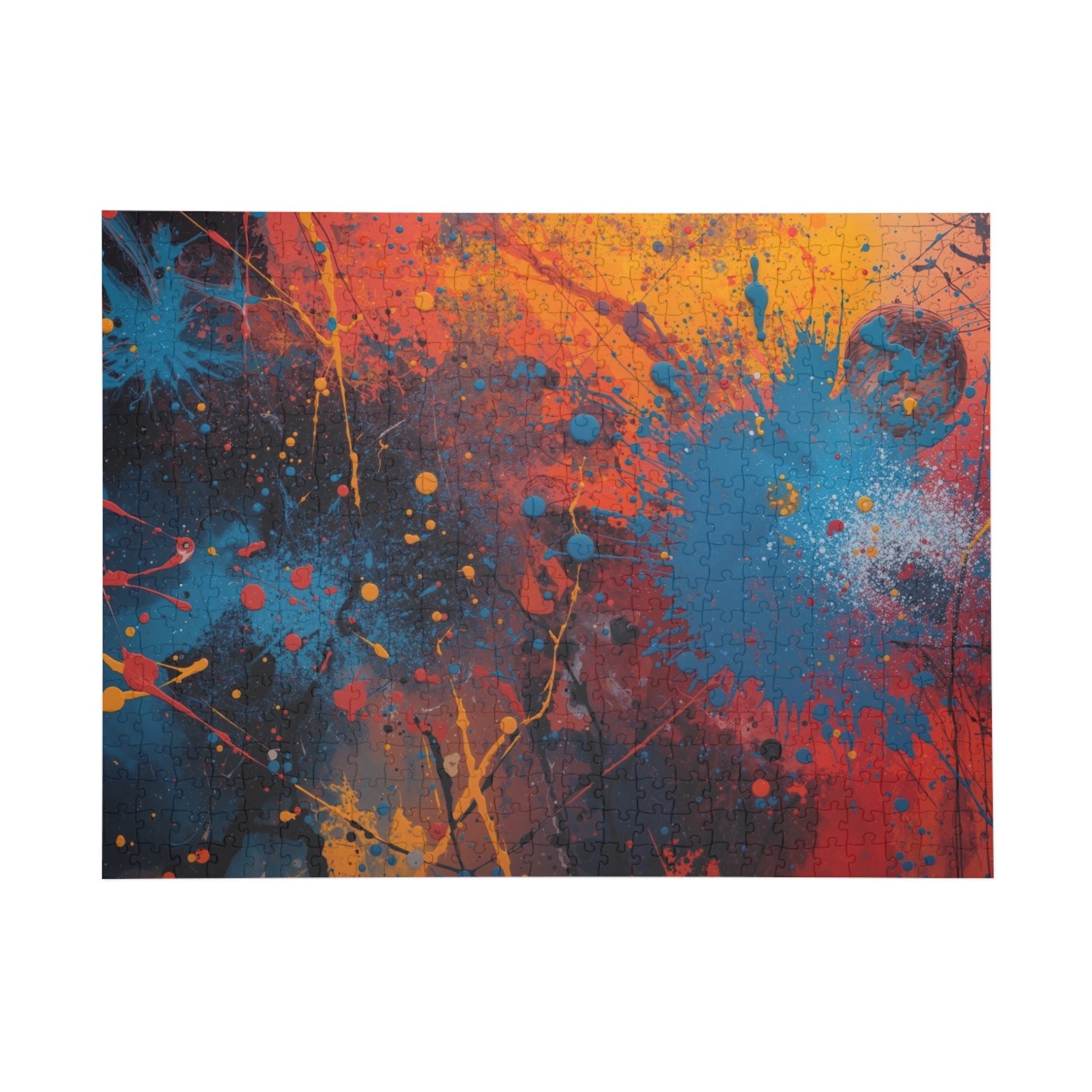 INKBURST — 500-Piece Abstract Art Puzzle