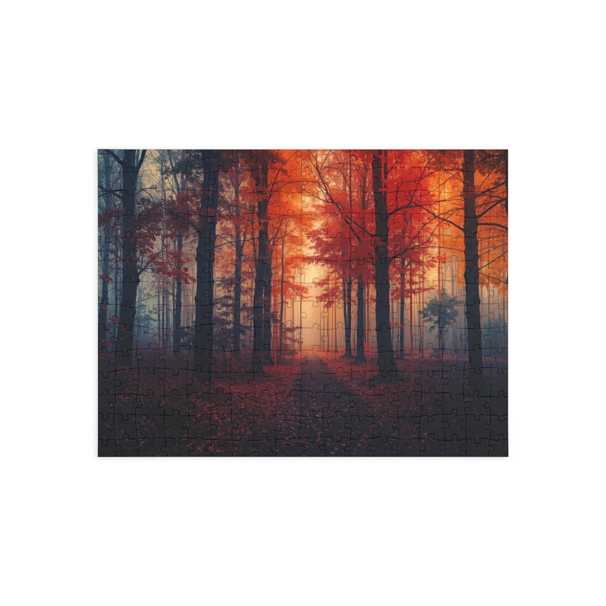 AMBER FOREST — 500-Piece Autumn Forest Art Puzzle