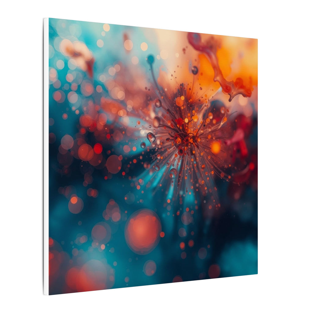 Sparkburst Canvas Print — Ember Starburst Wall Art