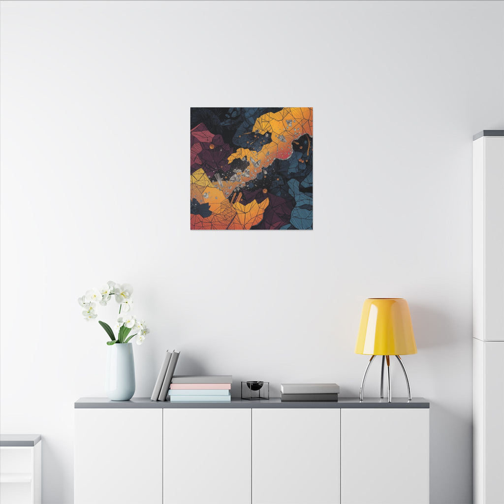 FACETBLOOM — Abstract Canvas Wall Art