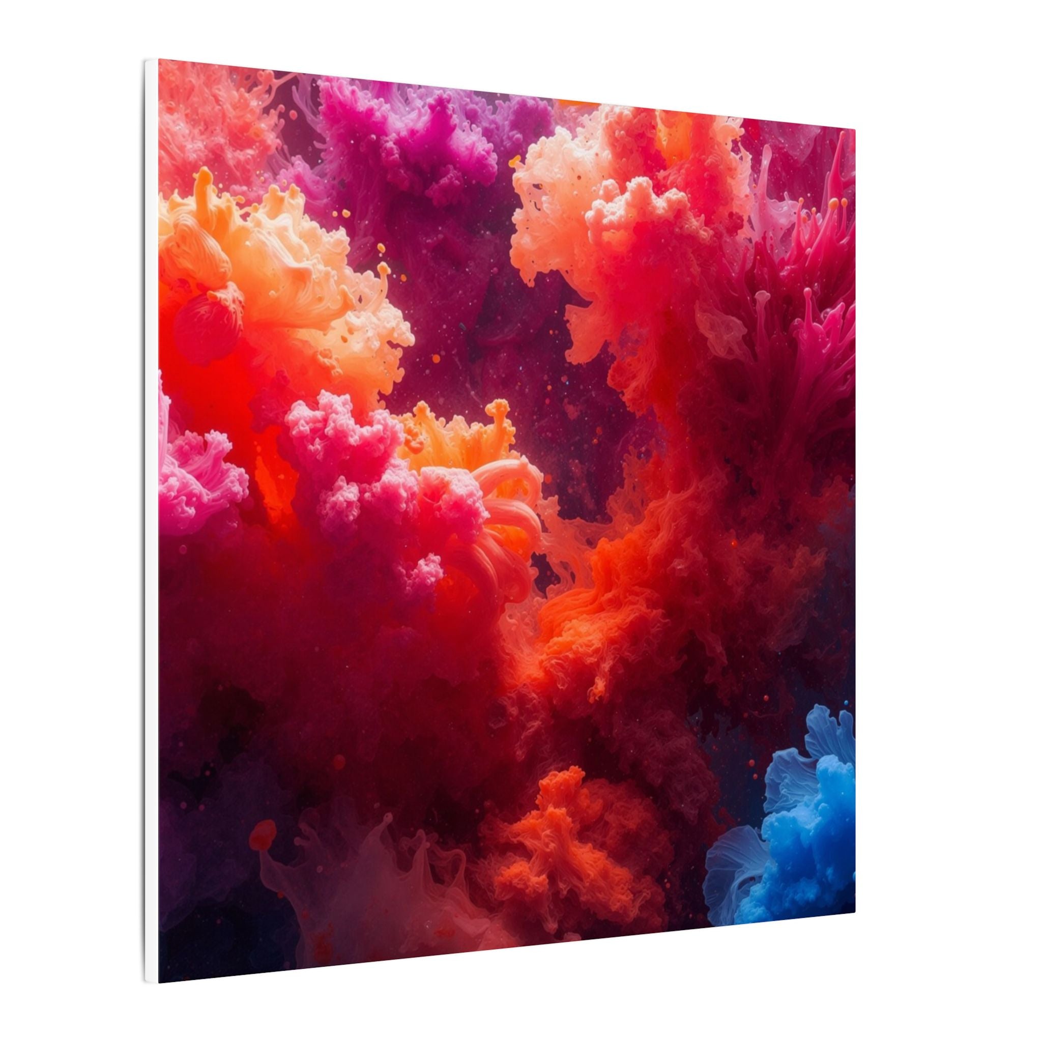 Rosehaze Canvas Print — Magenta Cloudburst Wall Art