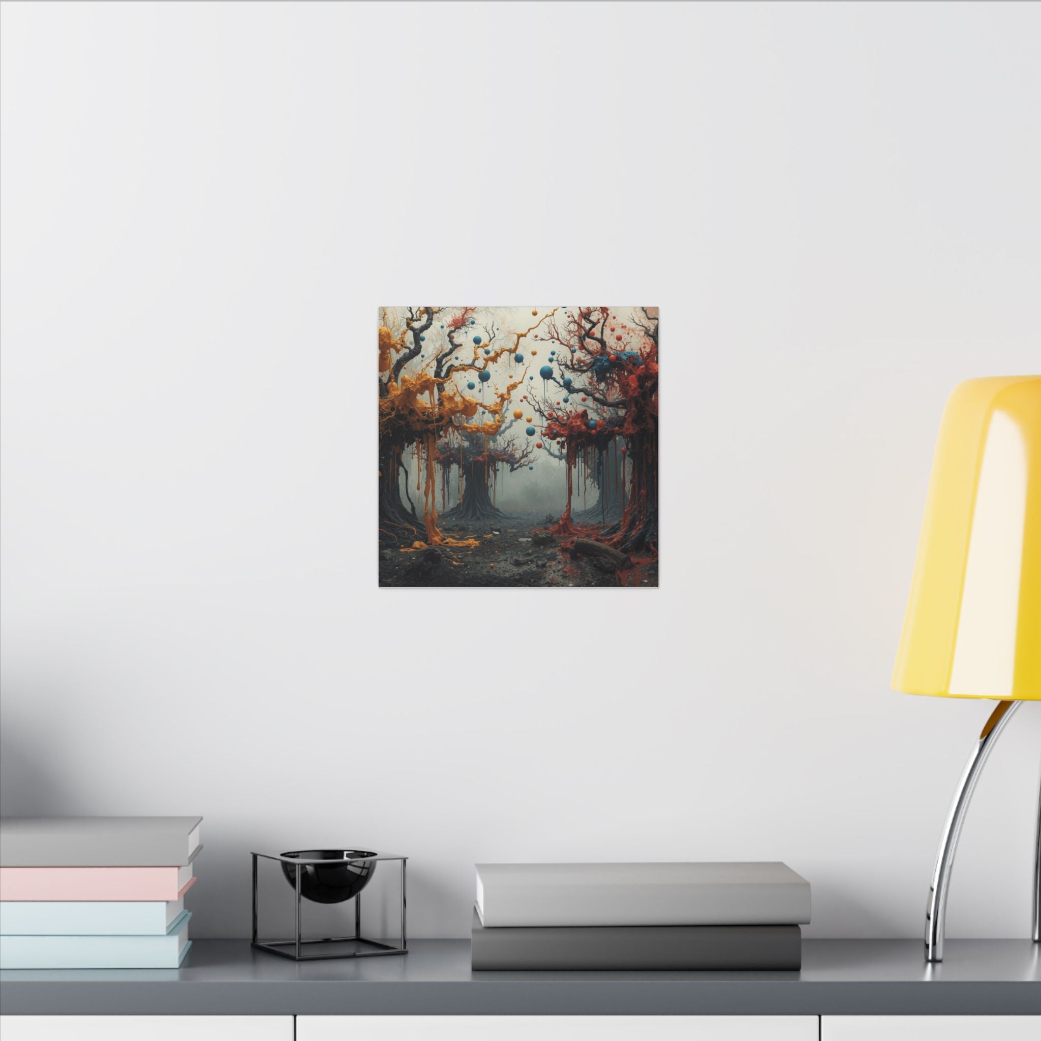 CONJURE — Surreal Paint Forest Canvas Wall Art