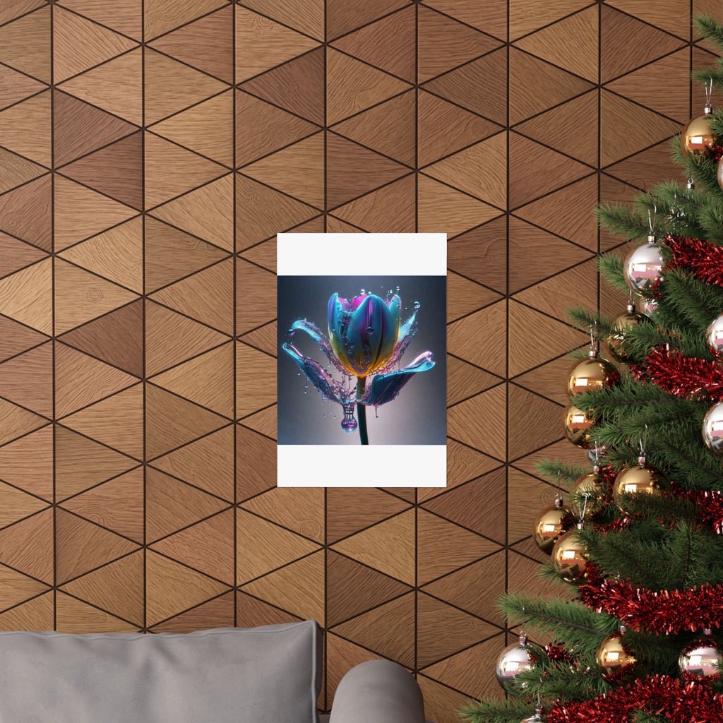 REFRACT — Abstract Art Poster by Scattercrate