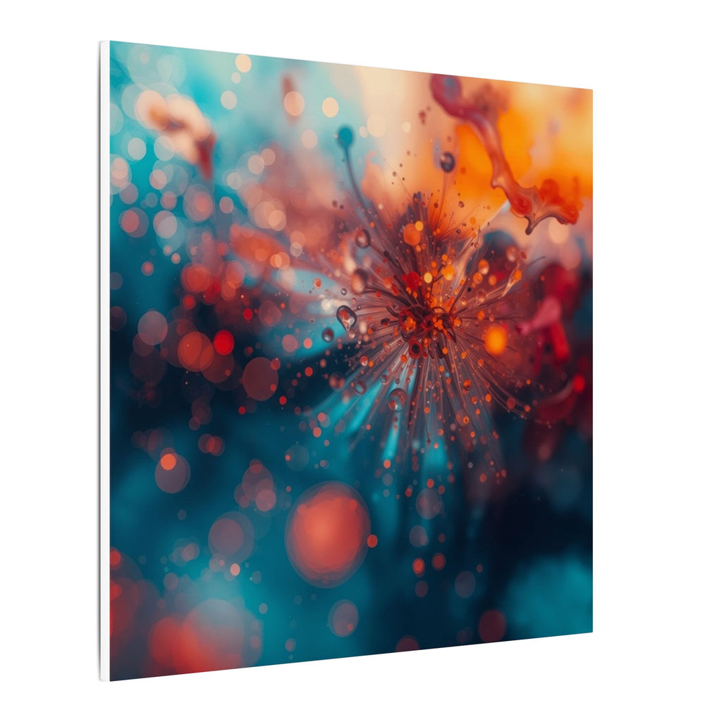 Sparkburst Canvas Print — Ember Starburst Wall Art