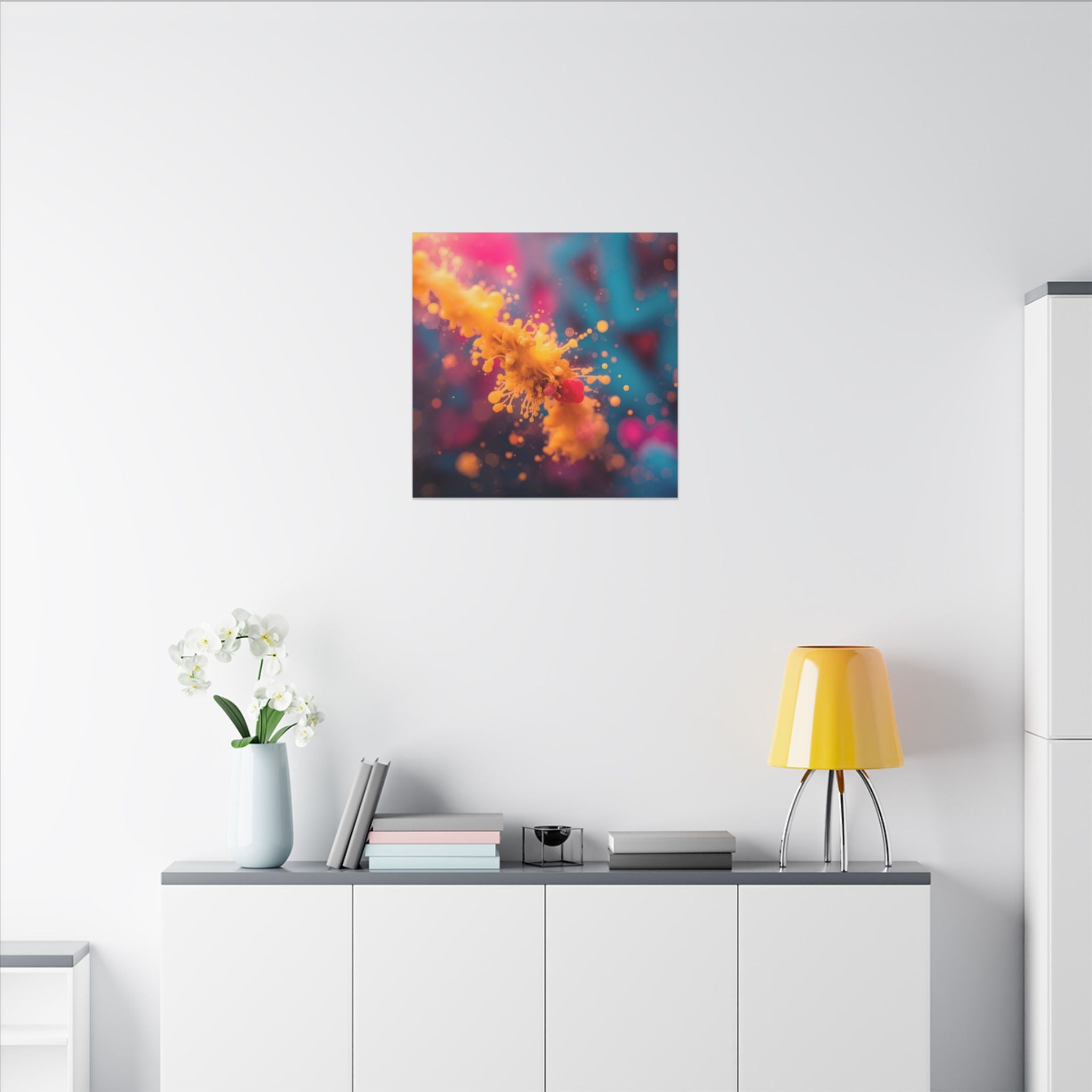 Sunstreak Canvas Print — Golden Streak Wall Art