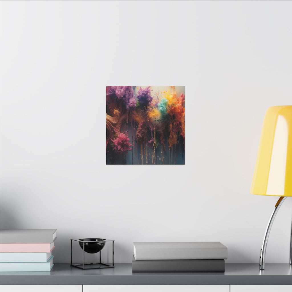 Spectrumdrip Canvas Print — Rainbow Drip Wall Art