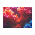 Rosehaze 500-Piece Jigsaw Puzzle — Magenta Cloudburst Art