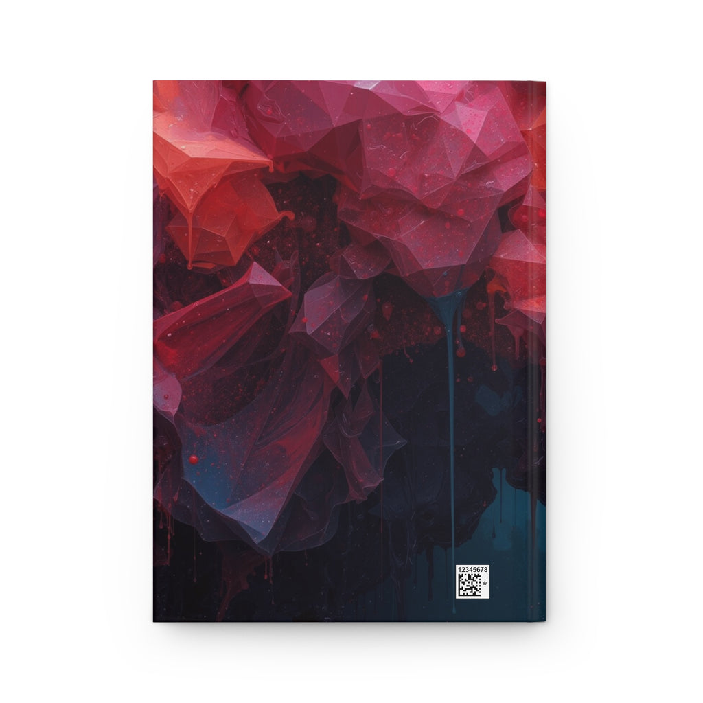CRIMSONDRIP — Hardcover Abstract Art Journal