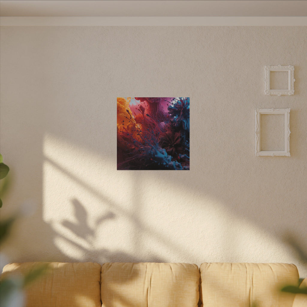 Tempestsplash Canvas Print — Violet Storm Splash Wall Art