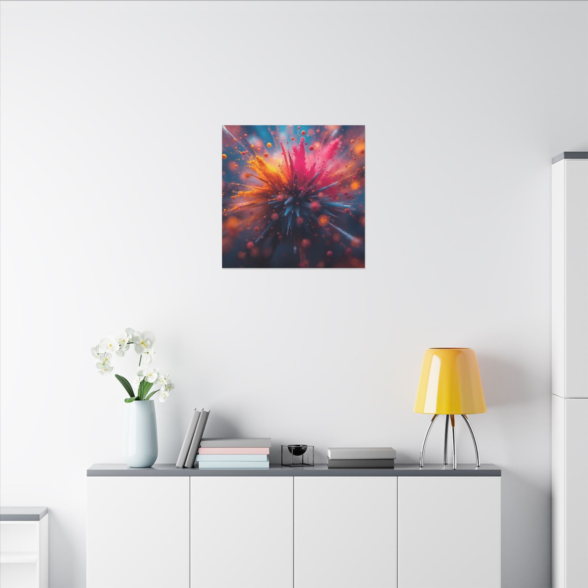 SPINEBLOOM — Abstract Canvas Wall Art