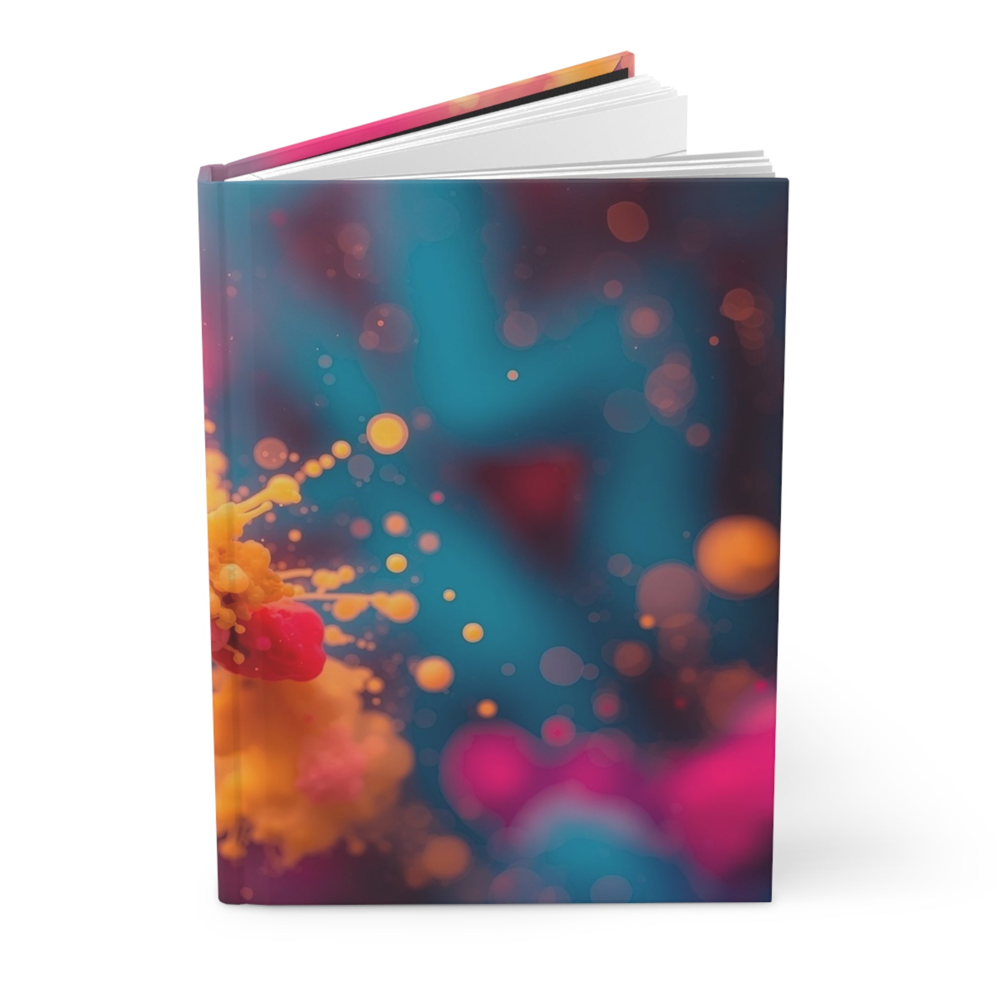 Sunstreak Hardcover Journal — Golden Streak Notebook