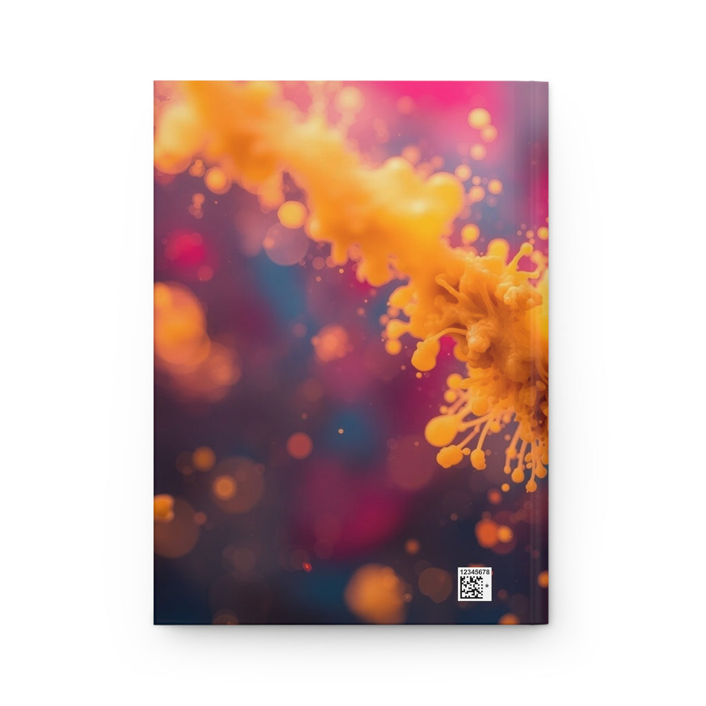 Sunstreak Hardcover Journal — Golden Streak Notebook