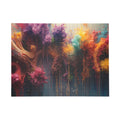 Spectrumdrip 500-Piece Jigsaw Puzzle — Rainbow Drip Art