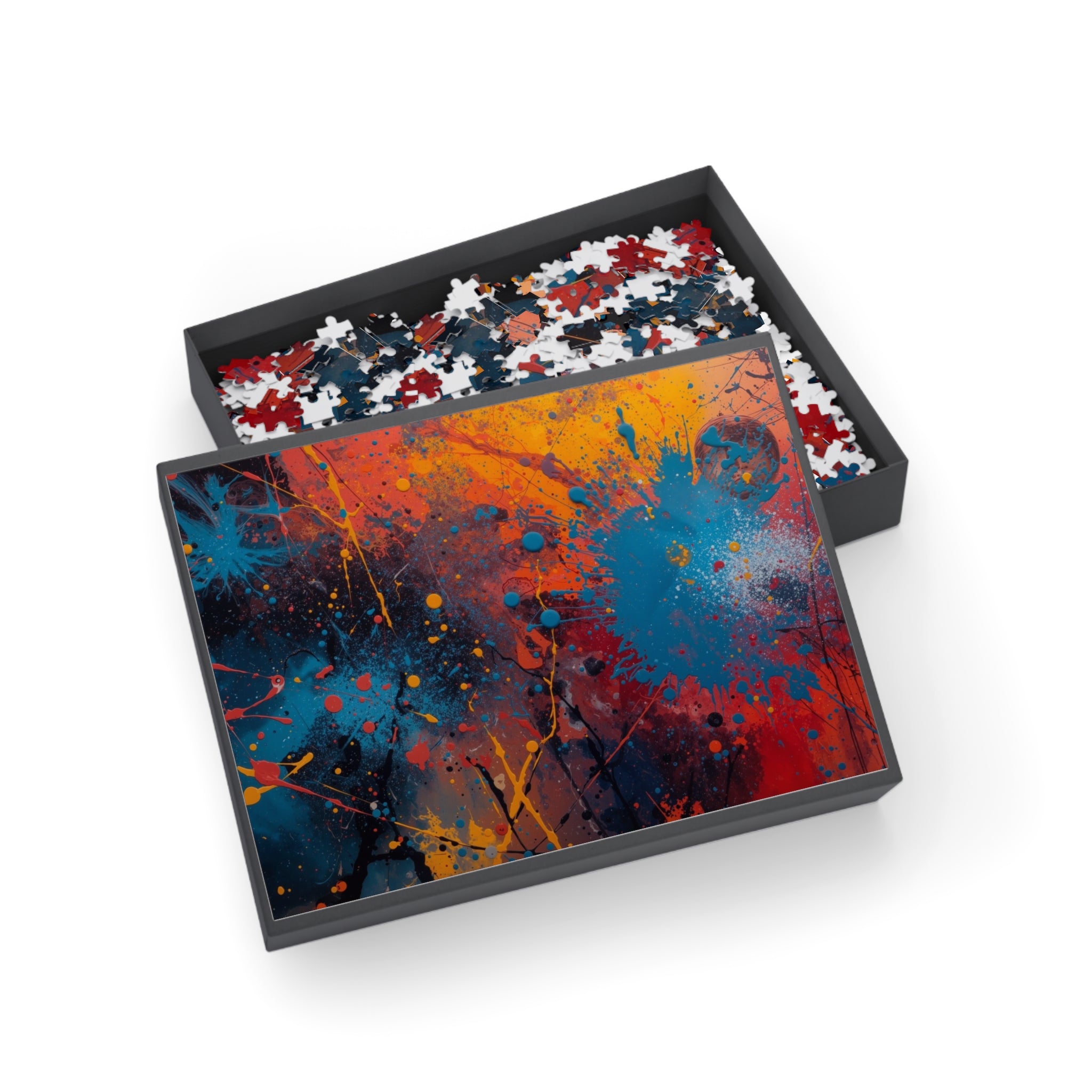 INKBURST — 500-Piece Abstract Art Puzzle