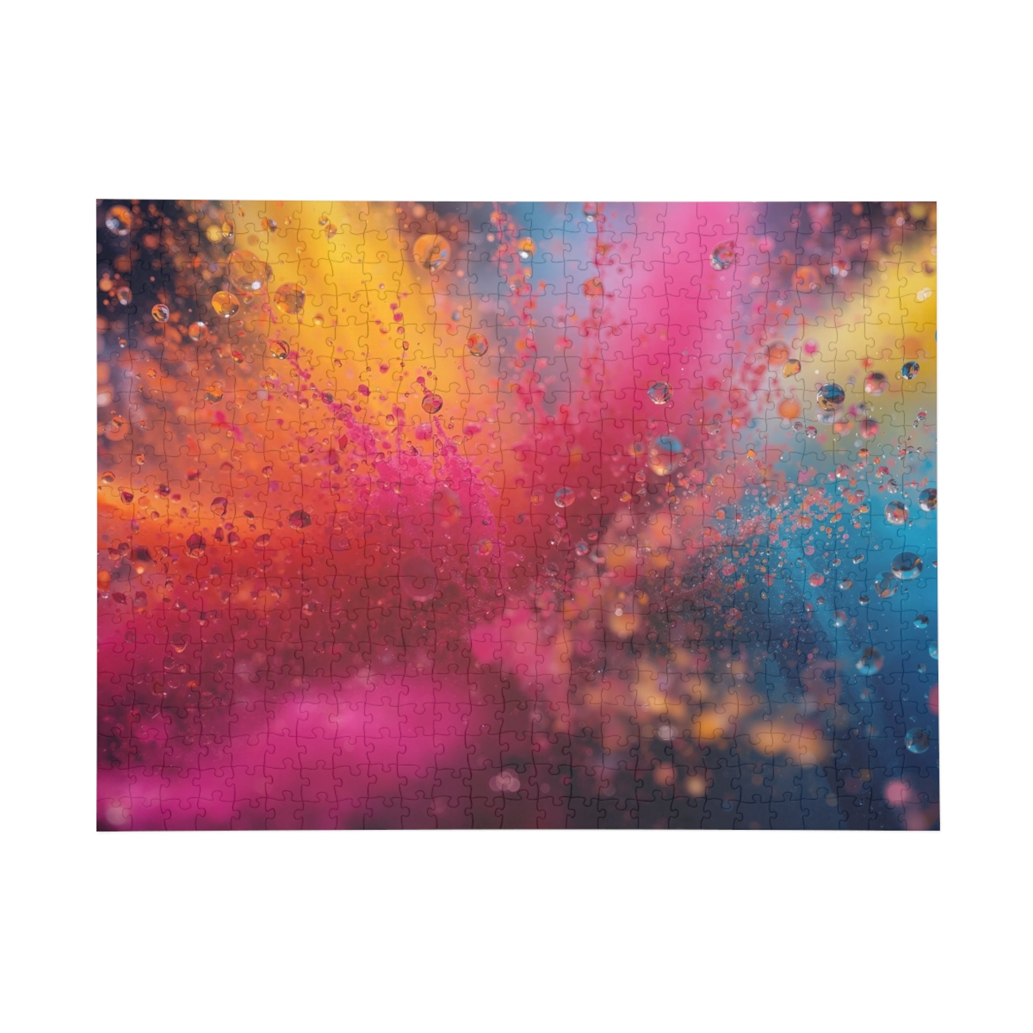 CHROMADRIFT art puzzle by Scattercrate — slow-drifting chromatic particle field