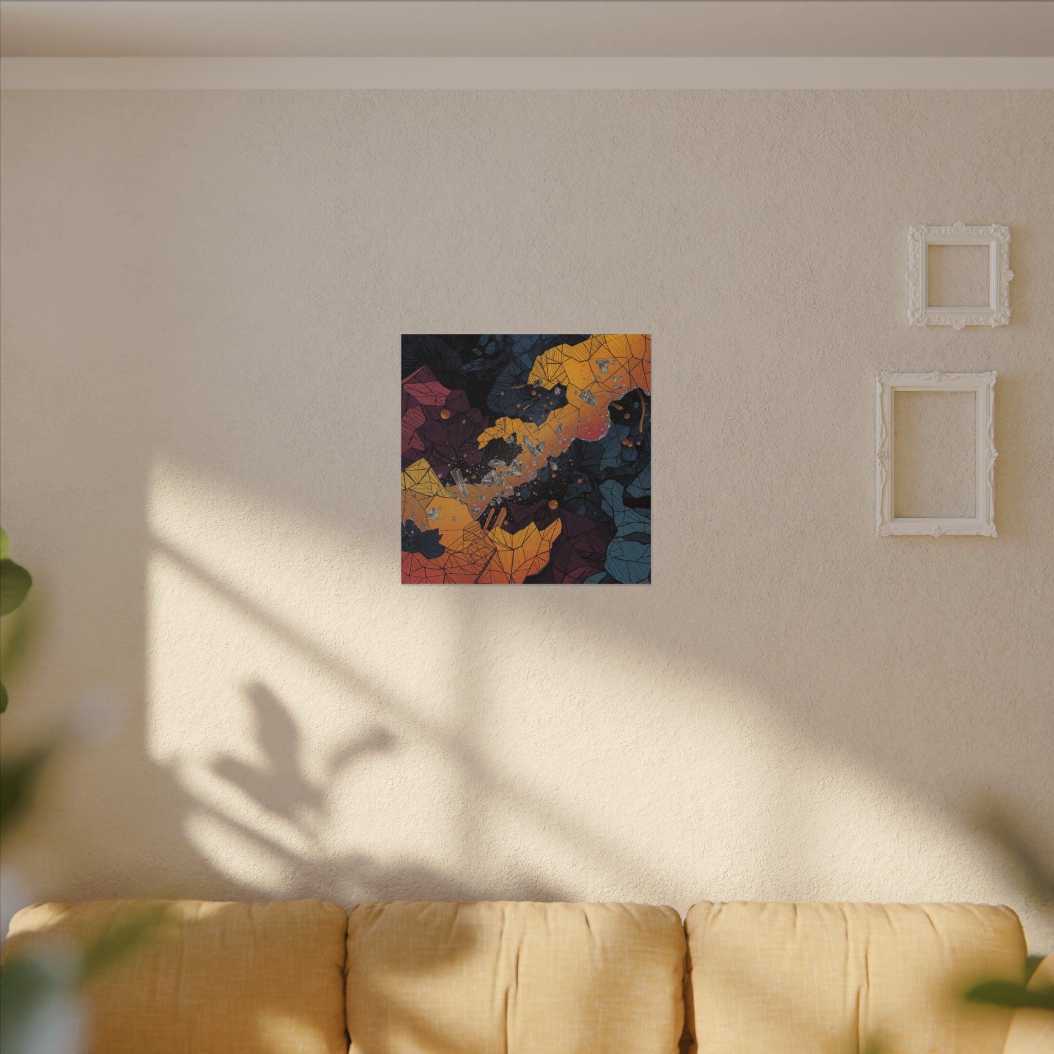 FACETBLOOM — Abstract Canvas Wall Art