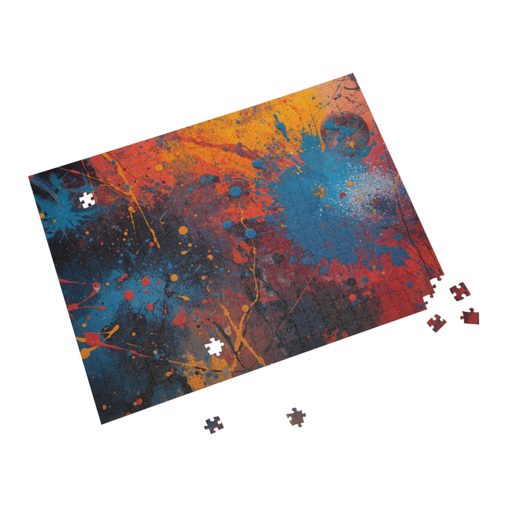INKBURST — 500-Piece Abstract Art Puzzle