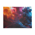Tempestsplash 500-Piece Jigsaw Puzzle — Violet Storm Splash Art