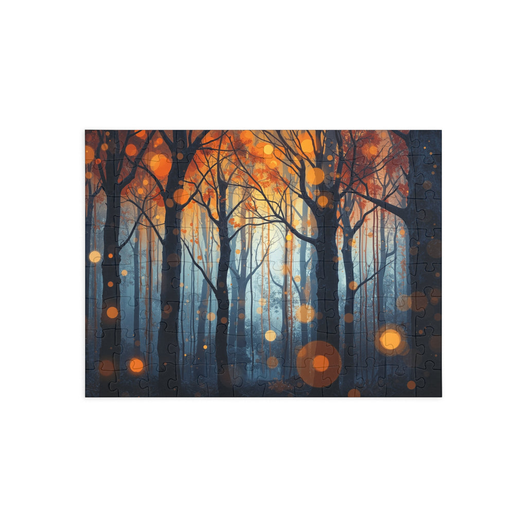 GLOW FOREST — 500-Piece Forest Lights Art Puzzle