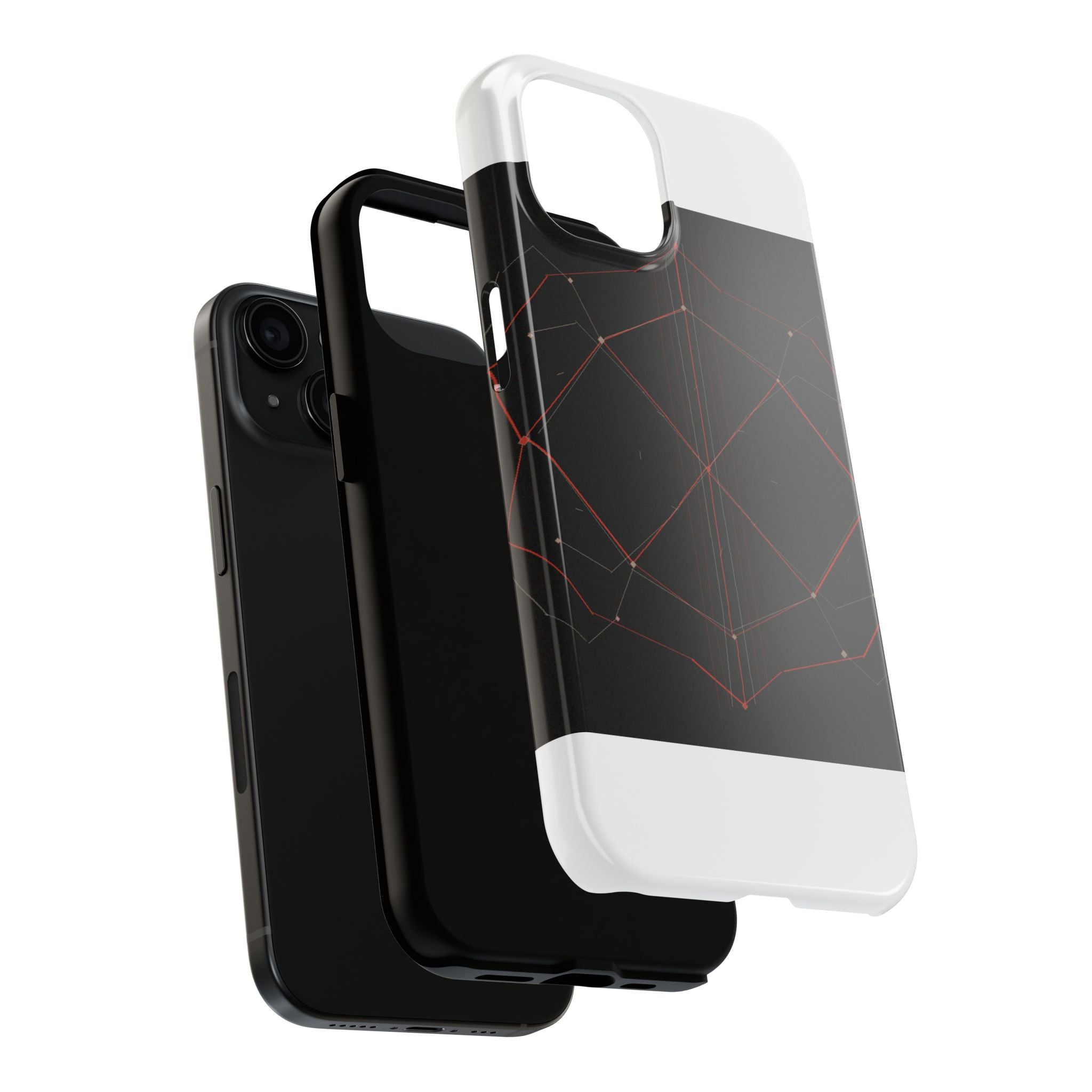 Dead Reckoning — Tough Phone Case | Abstract Navigation Art | Scattercrate