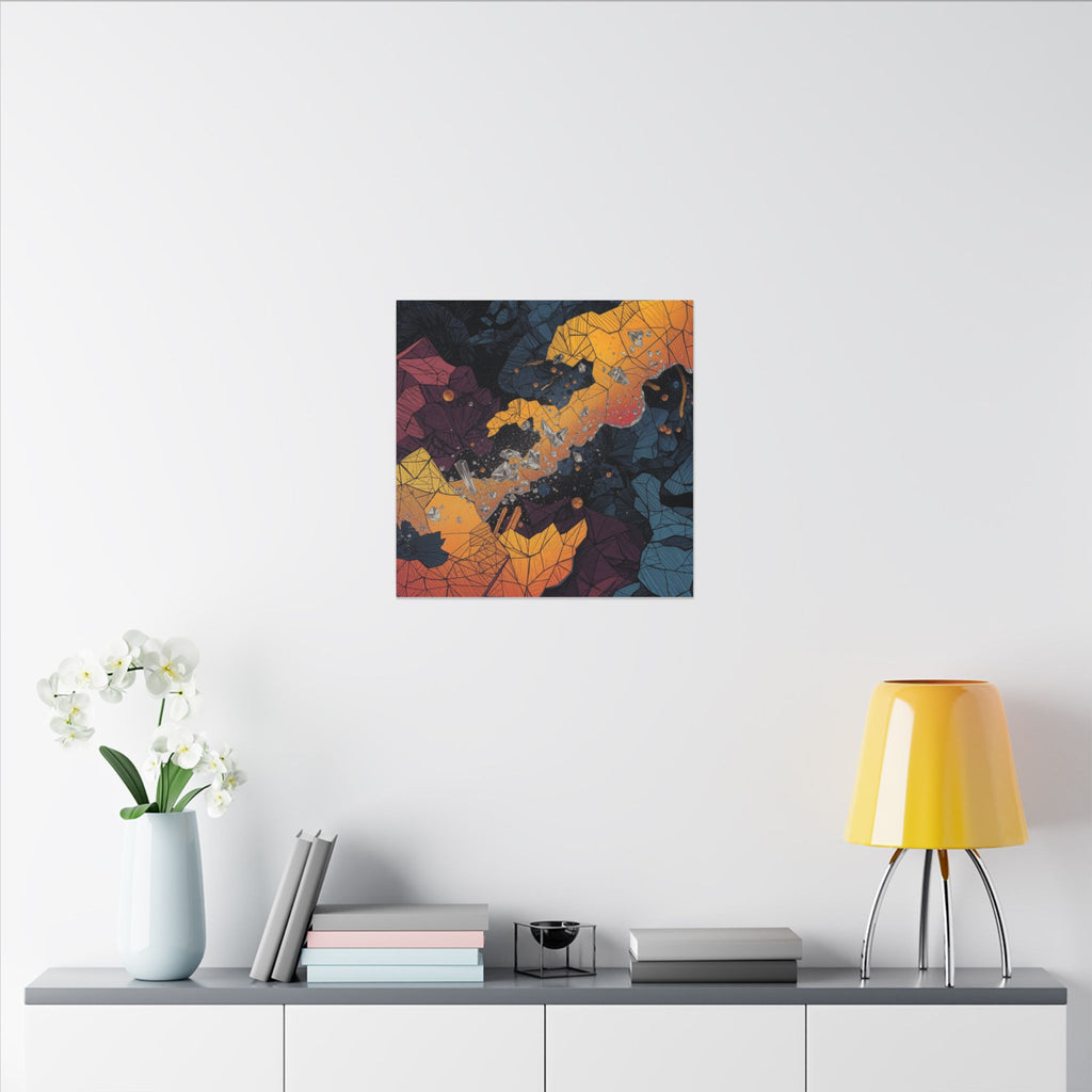 FACETBLOOM — Abstract Canvas Wall Art