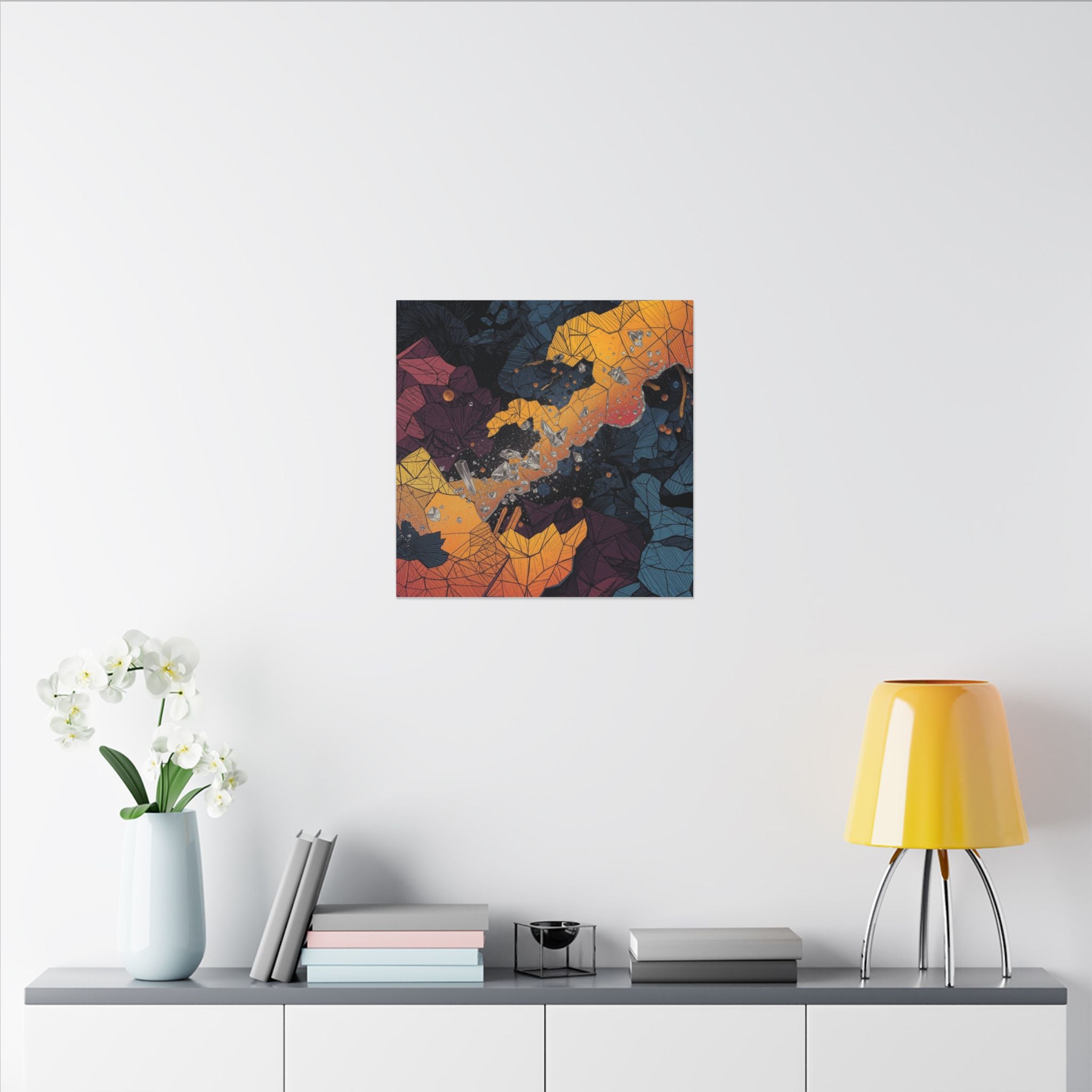FACETBLOOM — Abstract Canvas Wall Art