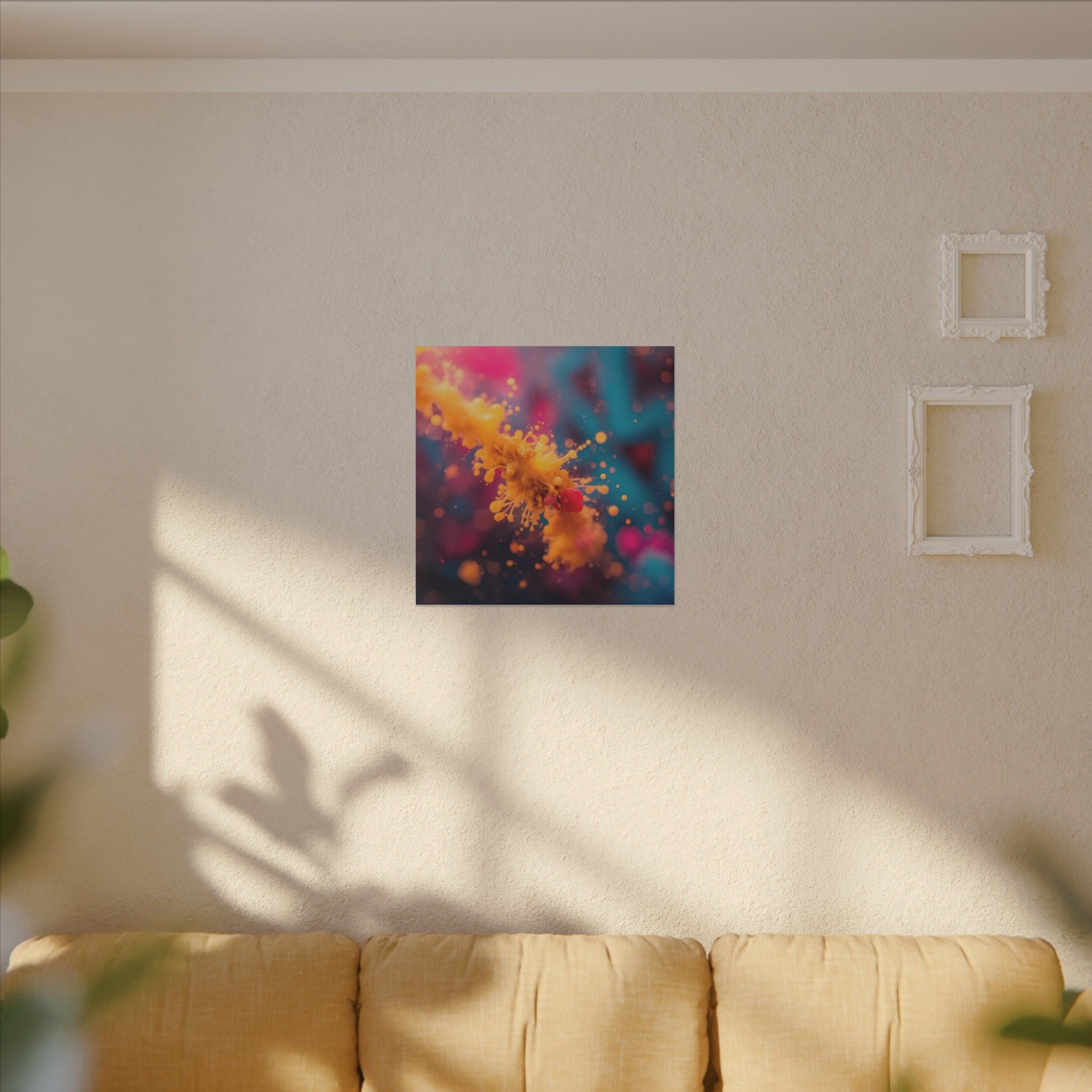 Sunstreak Canvas Print — Golden Streak Wall Art