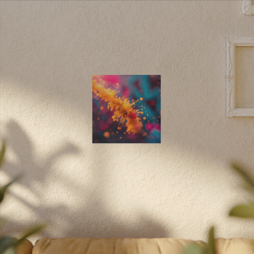 Sunstreak Canvas Print — Golden Streak Wall Art