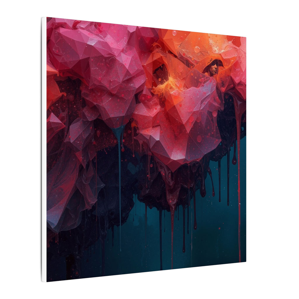 CRIMSONDRIP — Abstract Canvas Wall Art