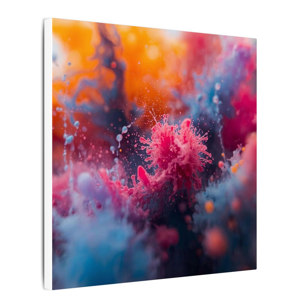 Novaflare Canvas Print — Magenta Burst Abstract Wall Art