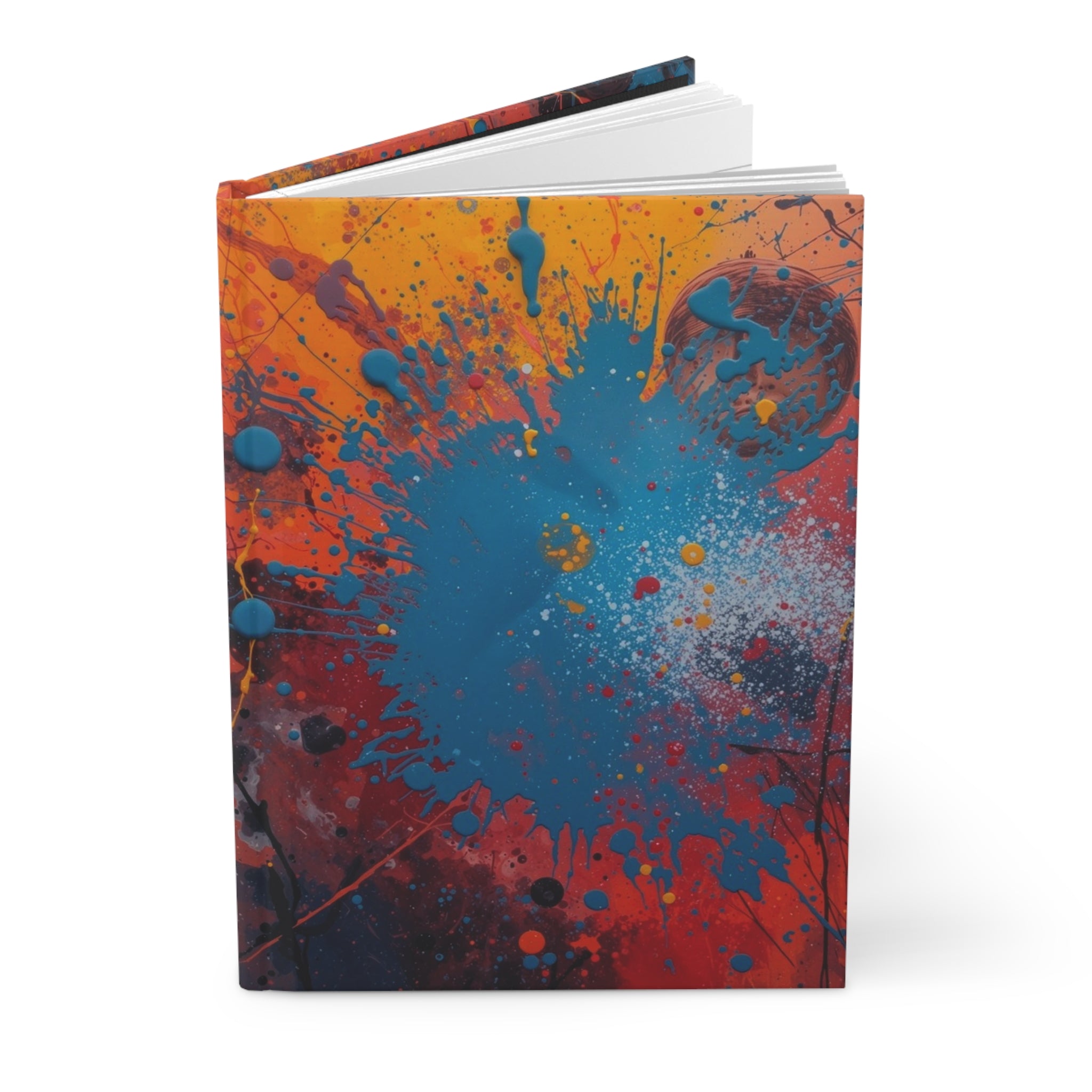 INKBURST — Hardcover Abstract Art Journal