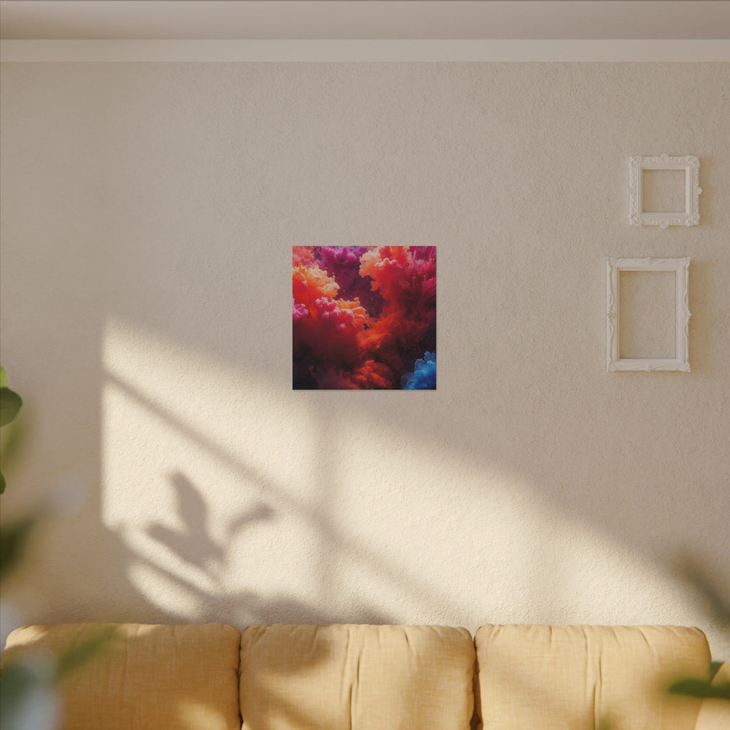 Rosehaze Canvas Print — Magenta Cloudburst Wall Art