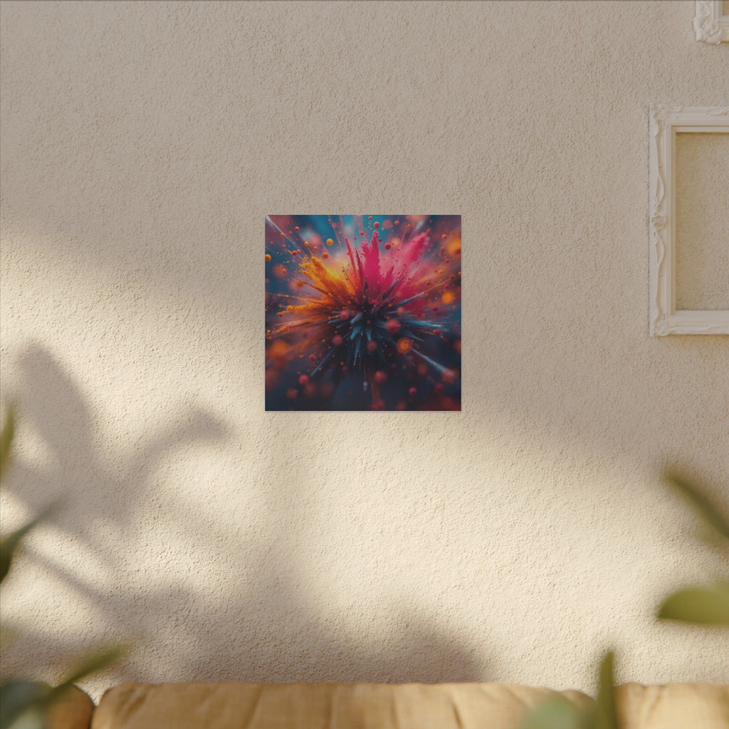 SPINEBLOOM — Abstract Canvas Wall Art
