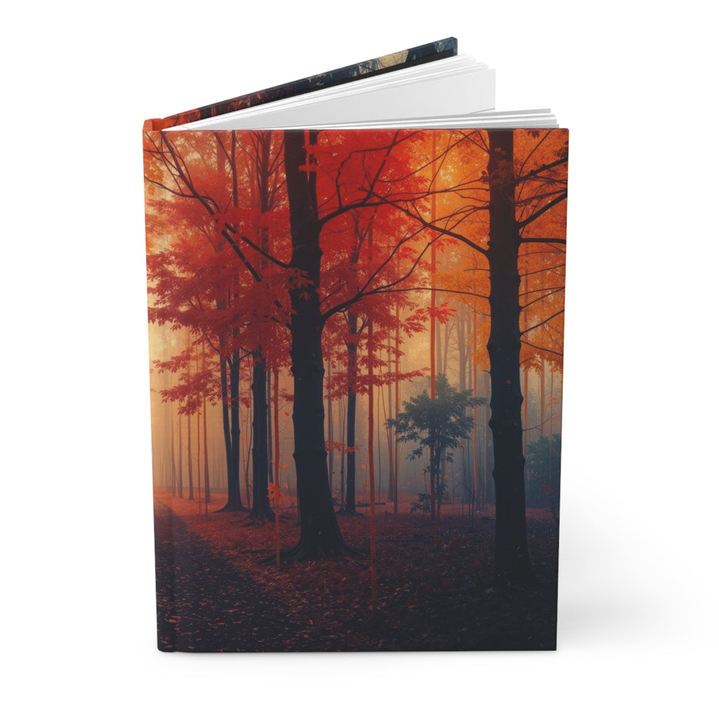 AMBER FOREST — Warm Golden Forest Hardcover Art Journal