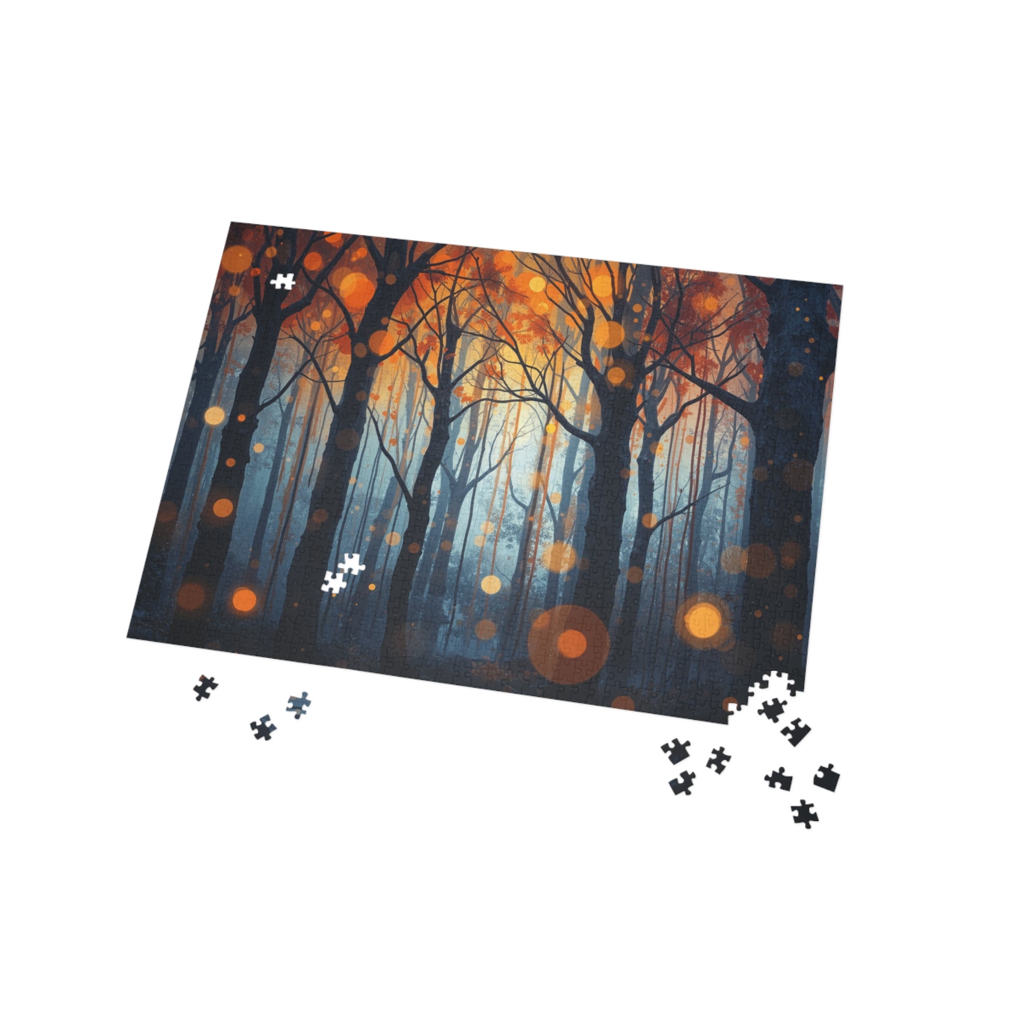 GLOW FOREST — 500-Piece Forest Lights Art Puzzle