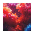 Rosehaze Canvas Print — Magenta Cloudburst Wall Art