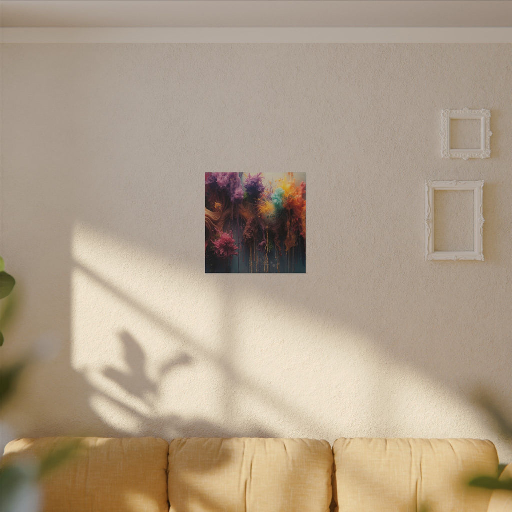 Spectrumdrip Canvas Print — Rainbow Drip Wall Art