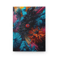 Radiantburst Hardcover Journal — Radiant Color Burst Notebook