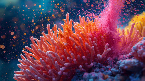 Coral Bloom — original abstract artwork