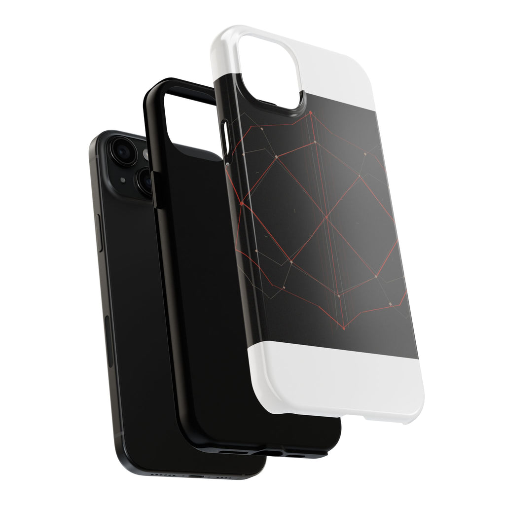 Dead Reckoning — Tough Phone Case | Abstract Navigation Art | Scattercrate