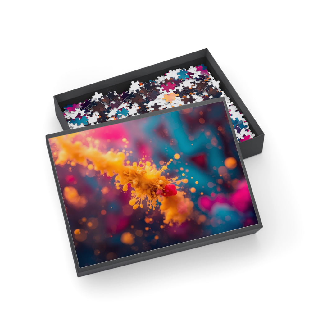 Sunstreak 500-Piece Jigsaw Puzzle — Golden Streak Art