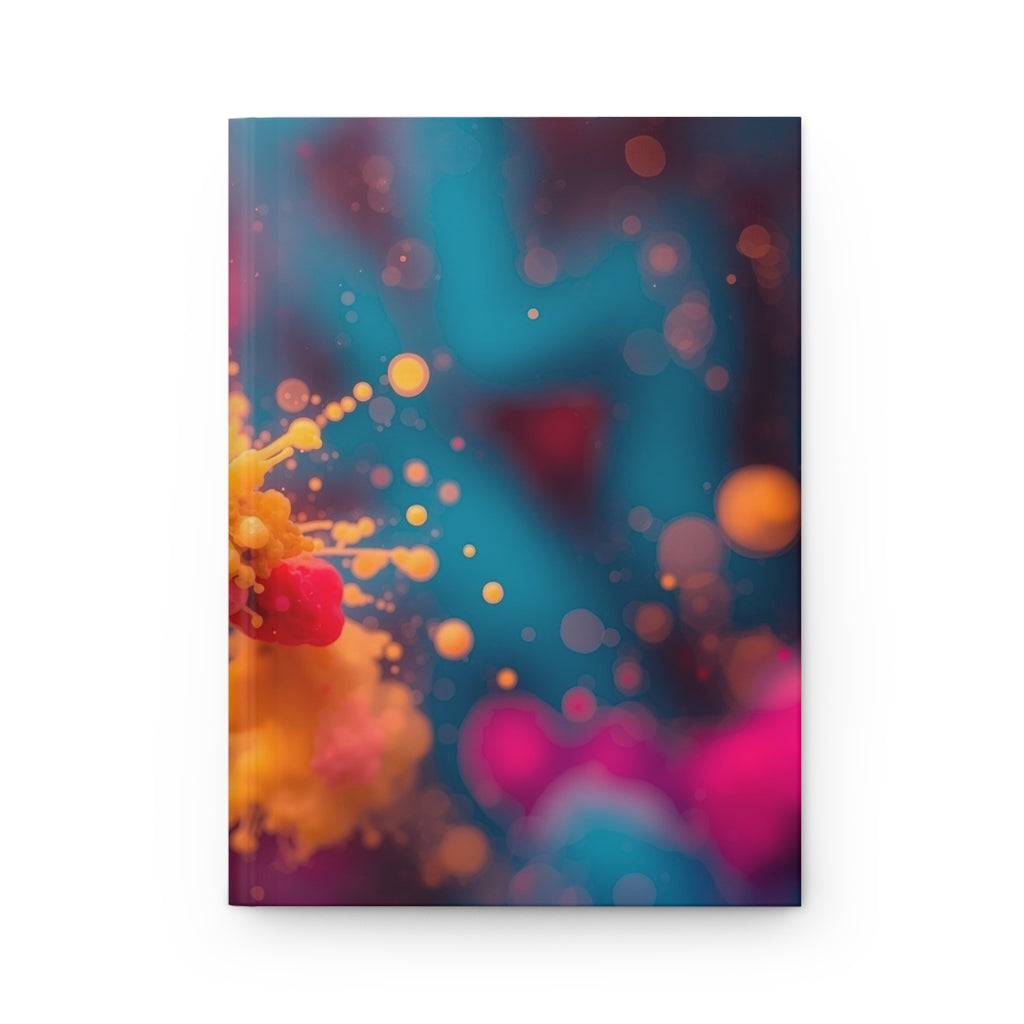 Sunstreak Hardcover Journal — Golden Streak Notebook