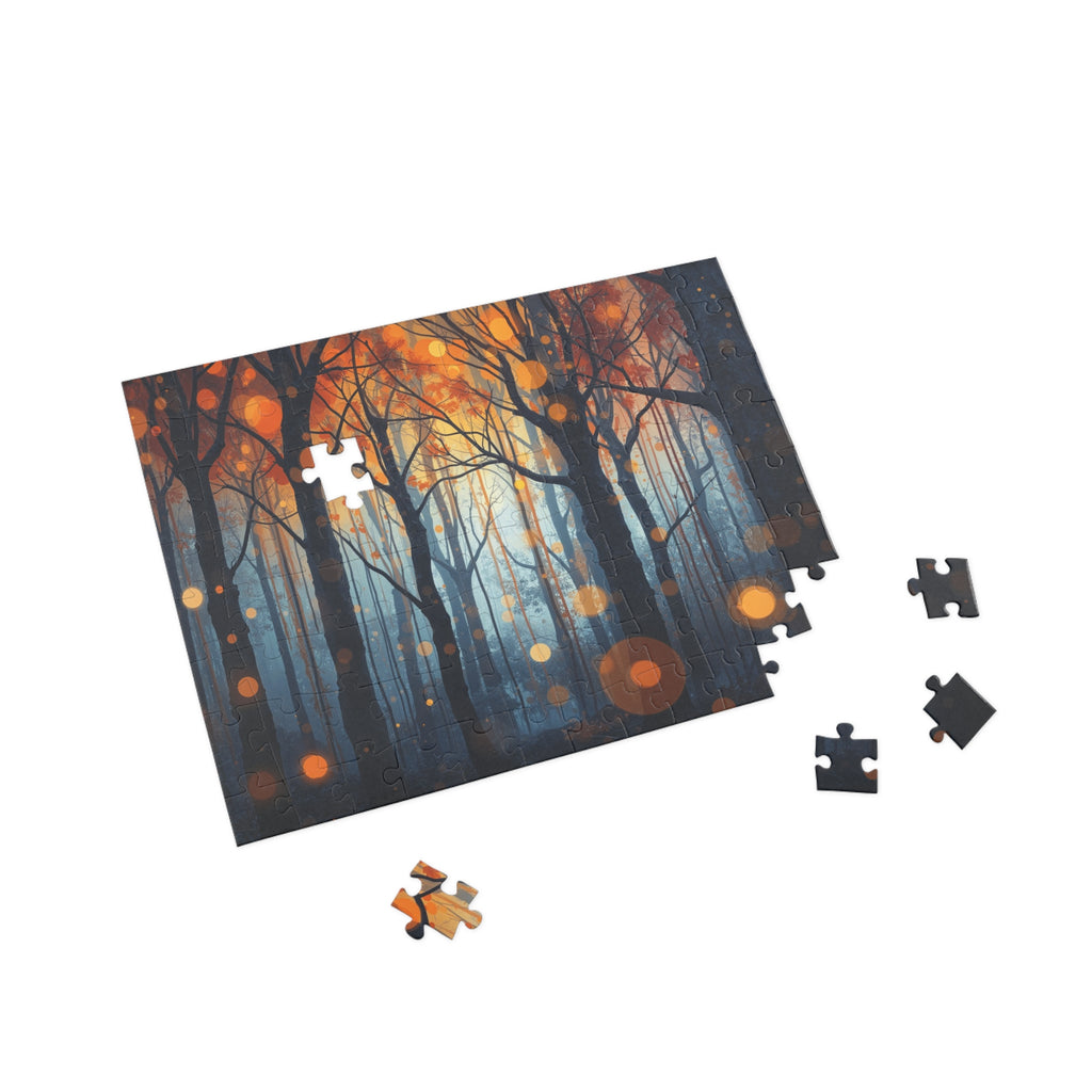GLOW FOREST — 500-Piece Forest Lights Art Puzzle