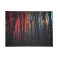 VESPER 500-piece abstract forest art puzzle by Scattercrate — twilight moody forest jigsaw gift