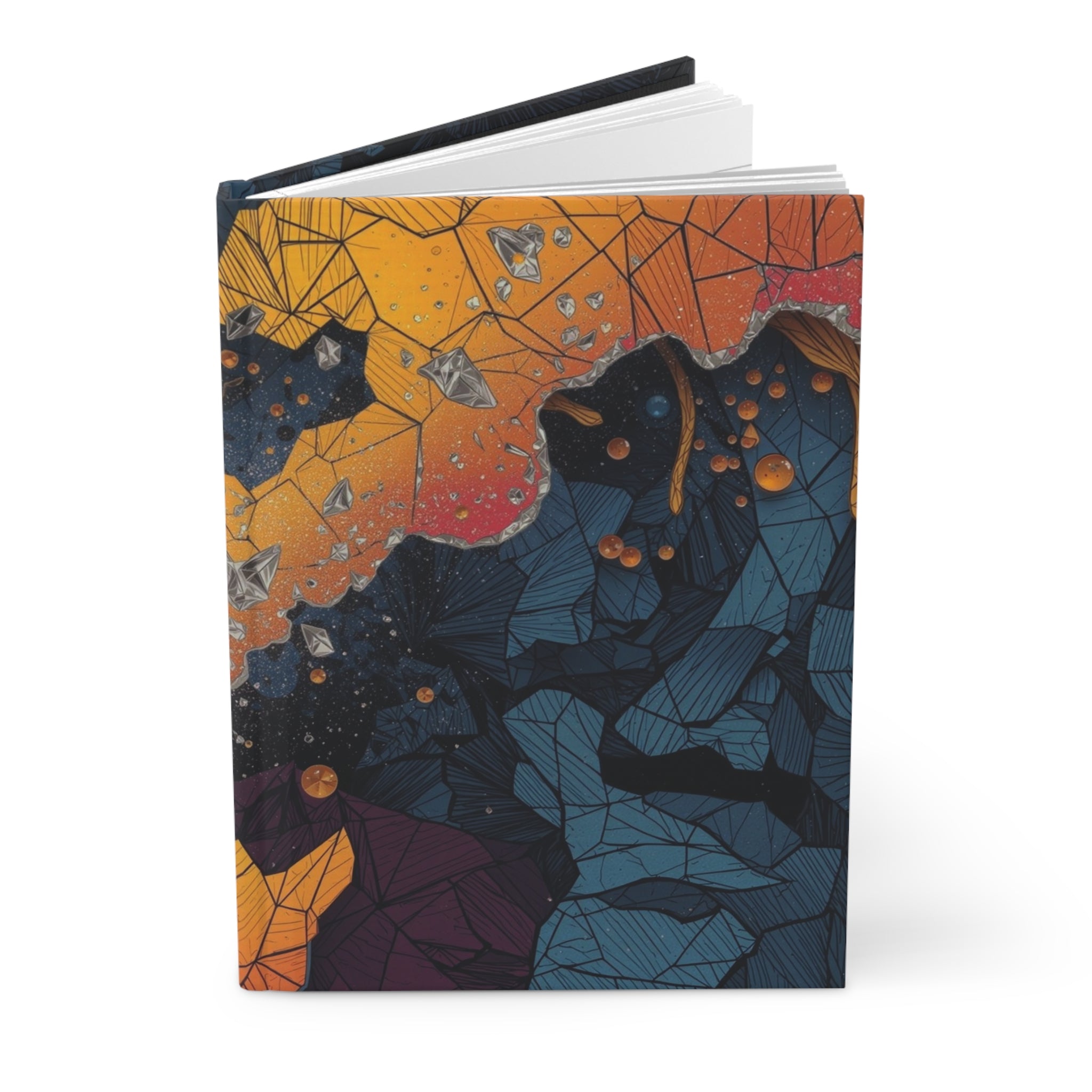 FACETBLOOM — Hardcover Abstract Art Journal