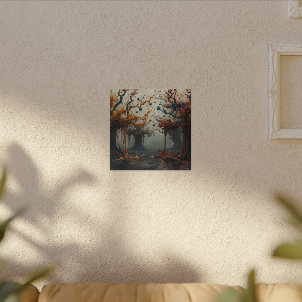 CONJURE — Surreal Paint Forest Canvas Wall Art