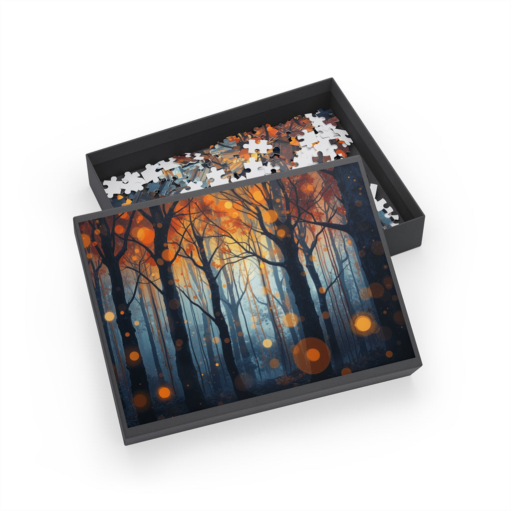 GLOW FOREST — 500-Piece Forest Lights Art Puzzle
